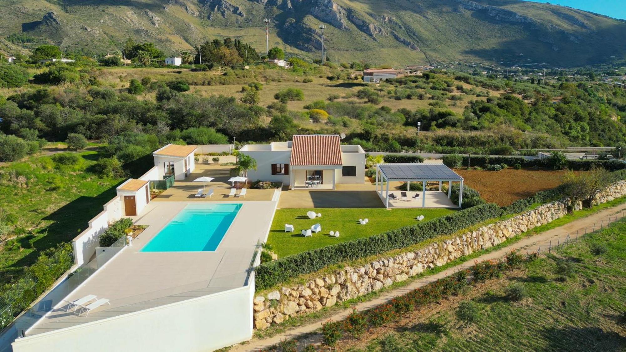 Villa Etesiae Castellammare del Golfo Dış mekan fotoğraf